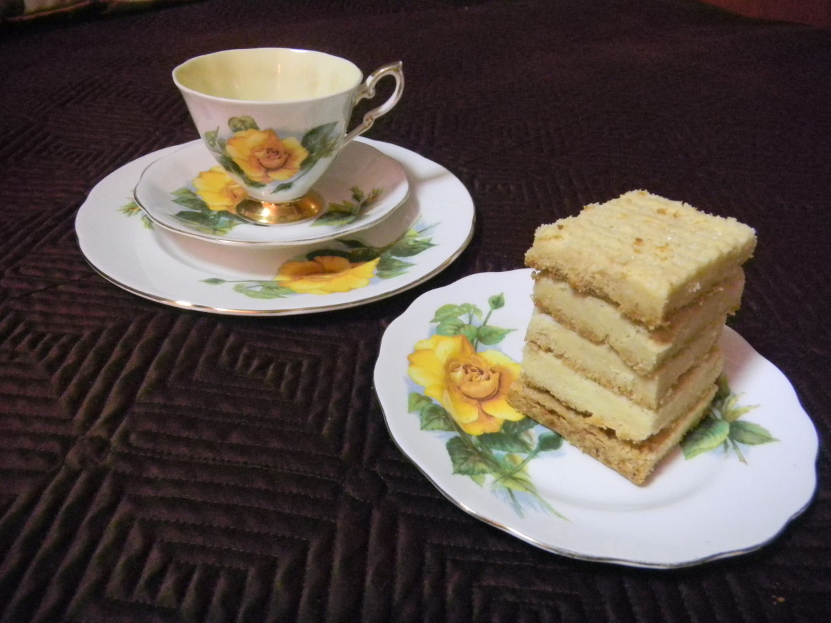 Enjoy your tea with your own shortbread.