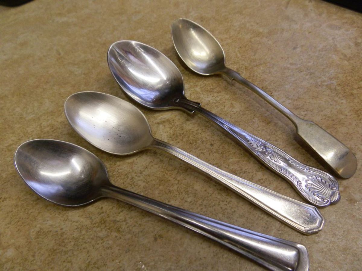Teaspoons come in many different sizes and shapes.