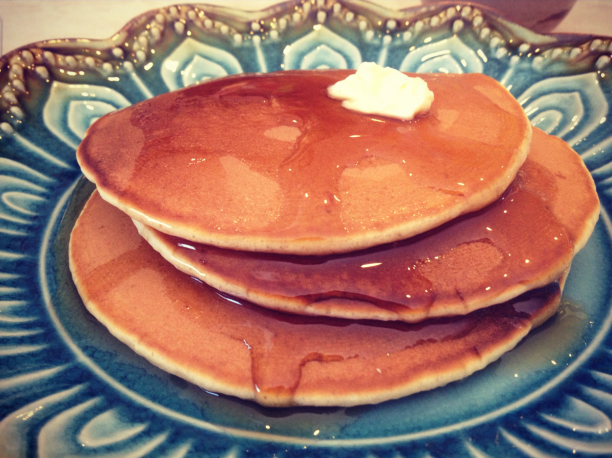 Strawberry Yogurt Pancakes Recipe Delishably