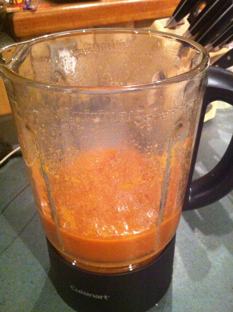 Carrot soup - nutritious and delicious!