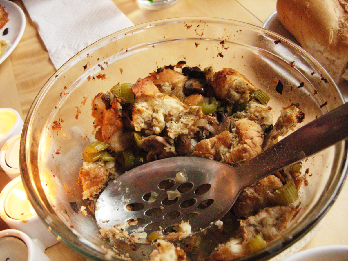 Traditional cornbread stuffing is a must.
