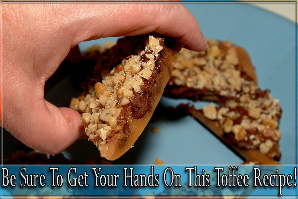 You won't want to miss getting your hands on this toffee recipe!