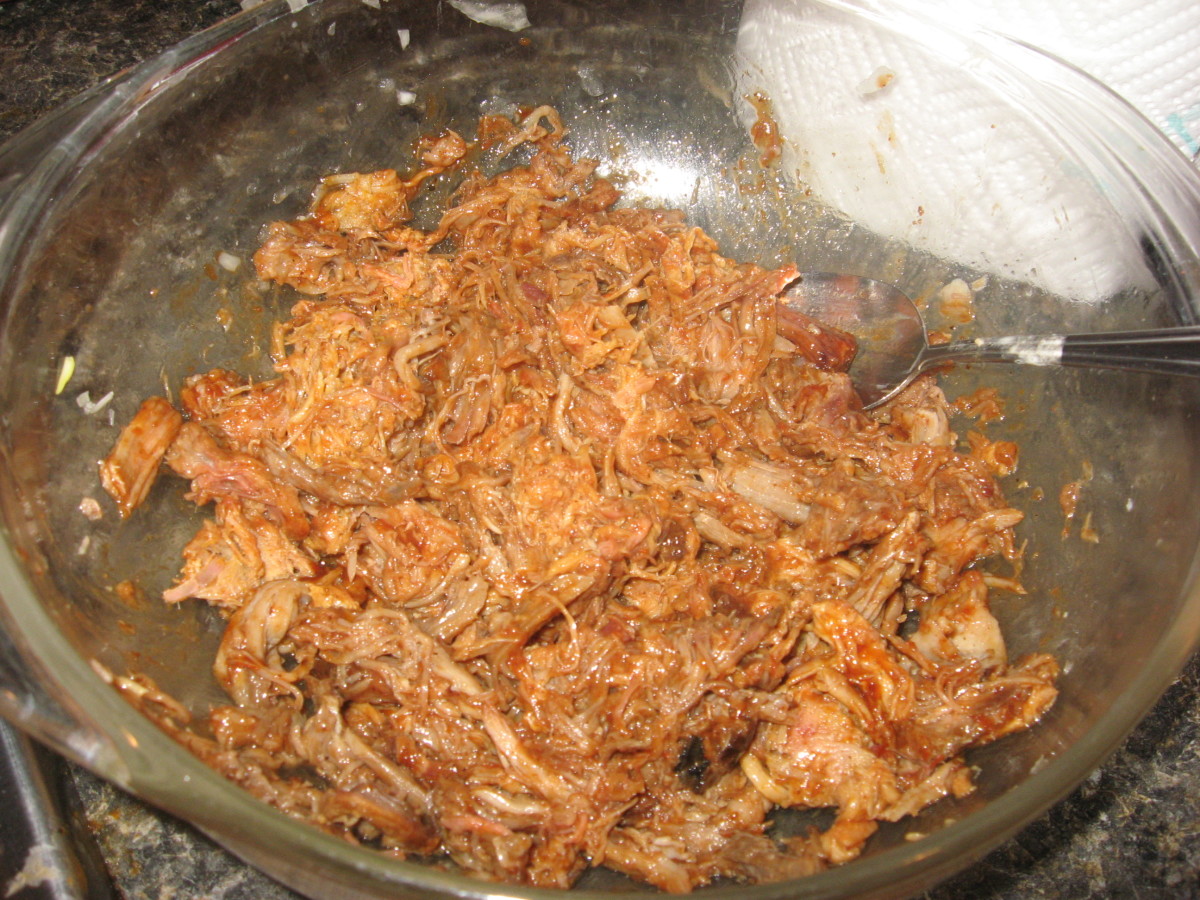 The smoked pulled pork is the real star of this show!