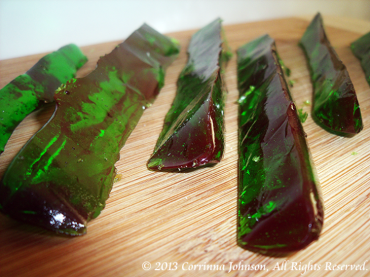 How to Make Sour Kryptonite Candy Crystals Delishably
