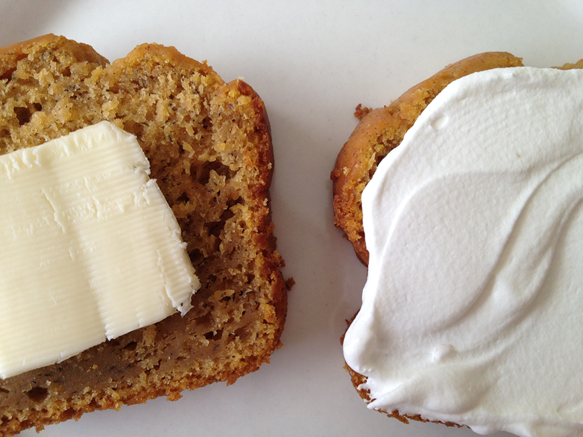 Butter or Cool Whip? Baking With Bananas and Pumpkins