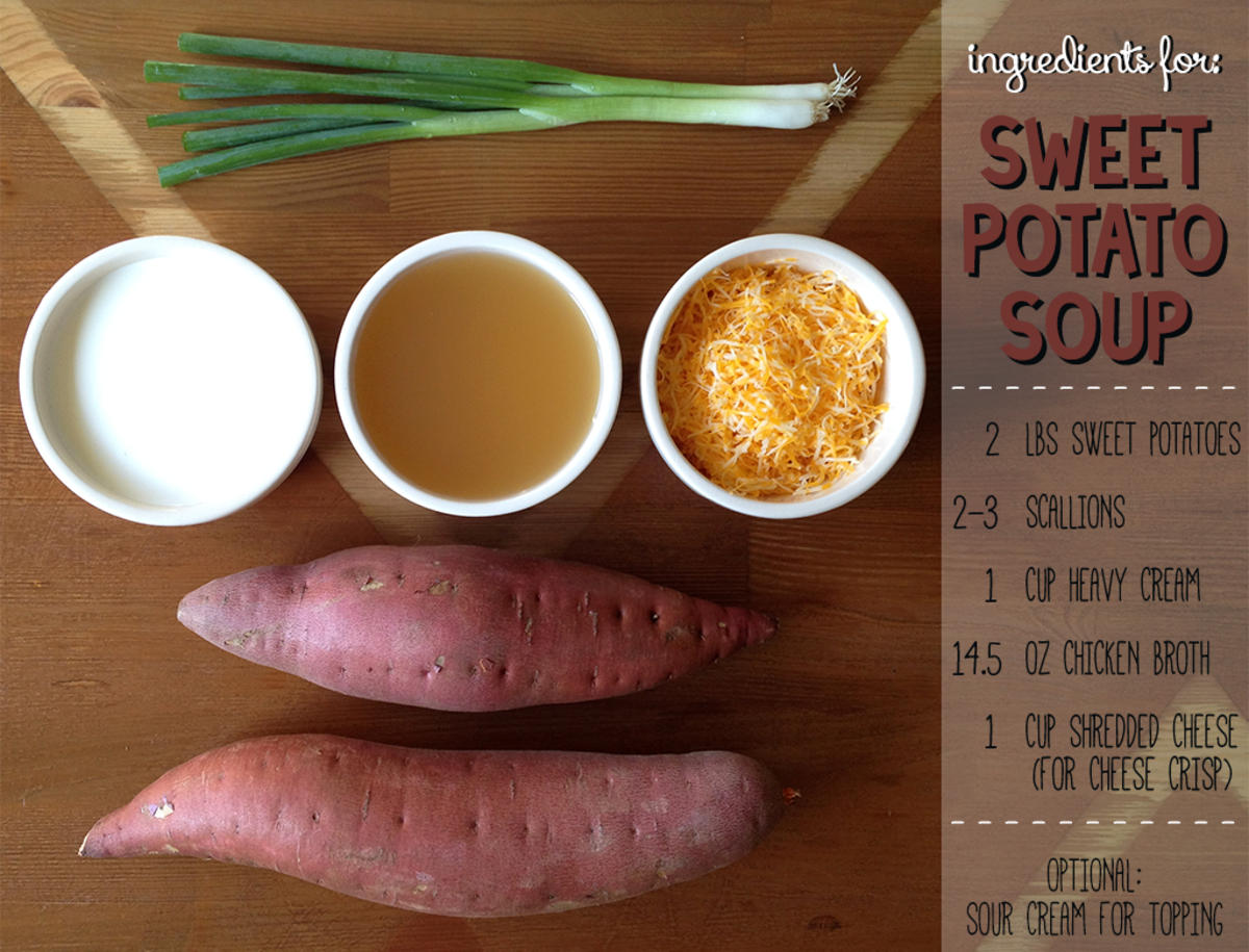 Super Easy Sweet Potato or Yam Soup