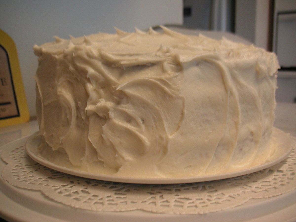 Italian Cream Cake With Cream Cheese Frosting Delishably