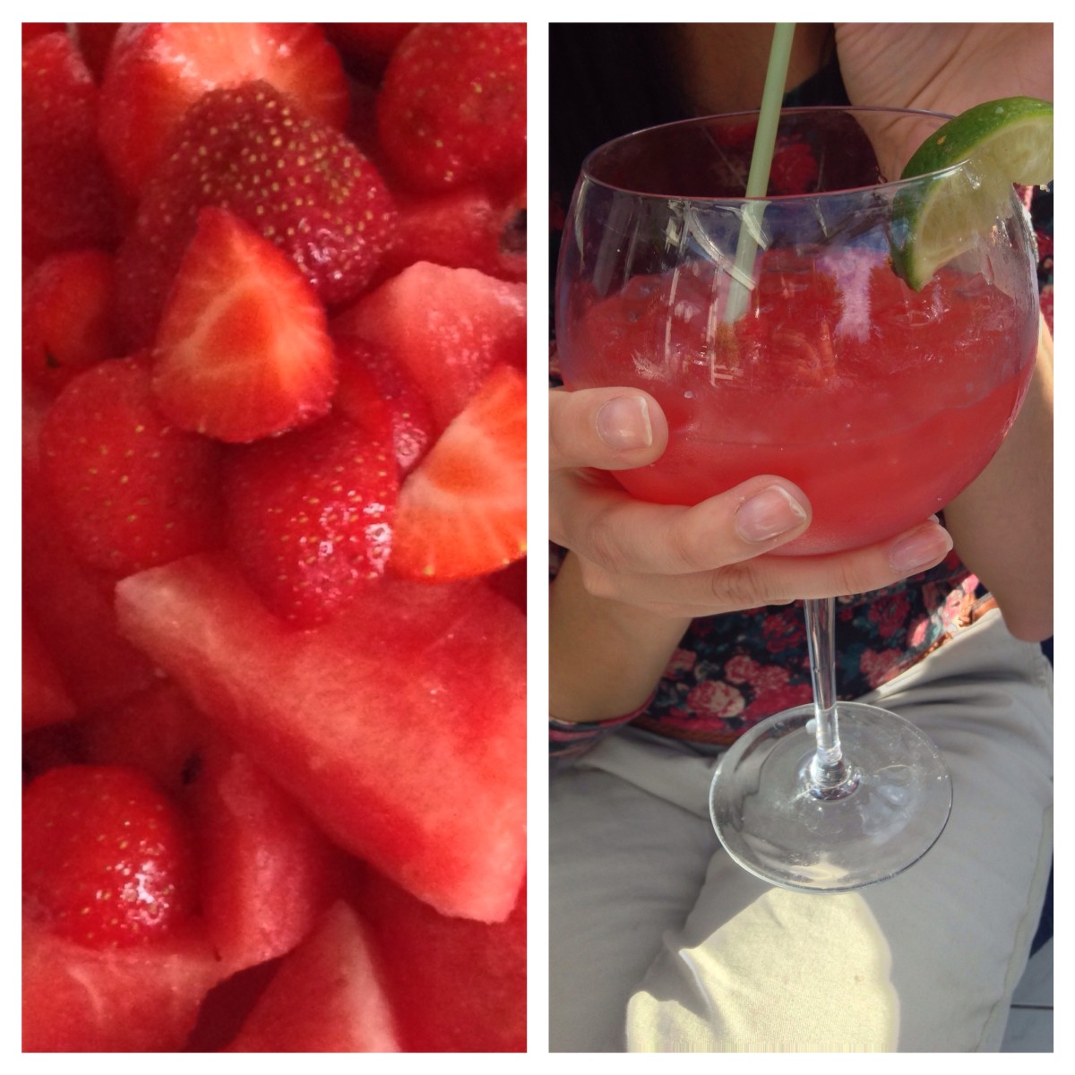 Strawberry and Melon Medley and Cocktail Consumption