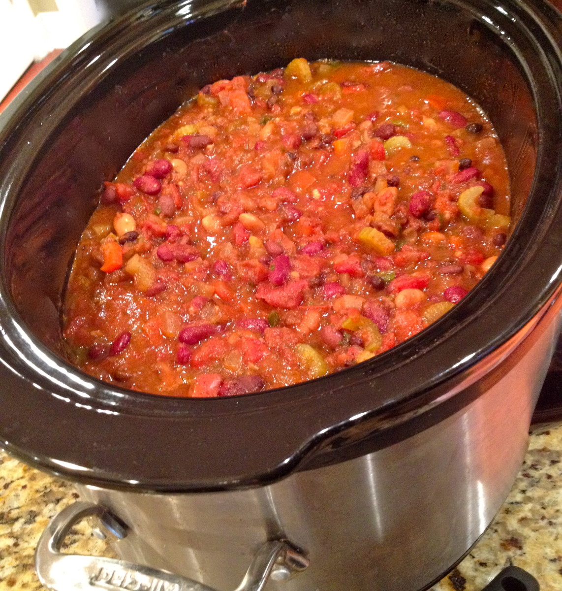 Chili in the slow cooker