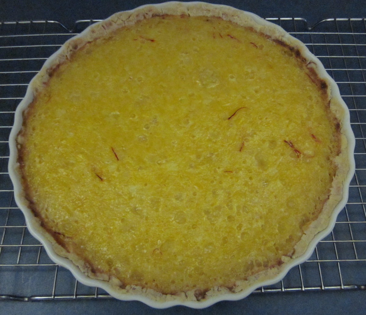 OrangeSaffron Tart Delishably