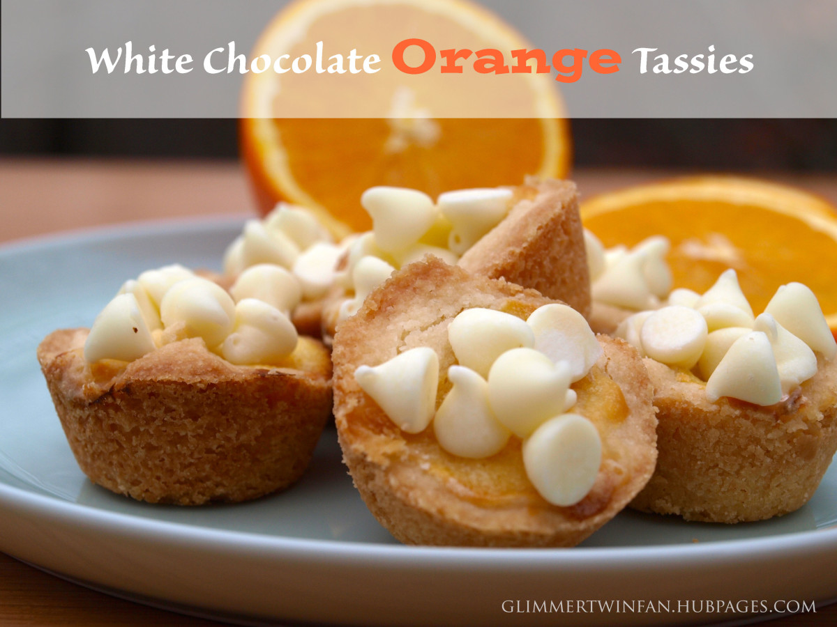 White Chocolate Orange Tassies Recipe Delishably