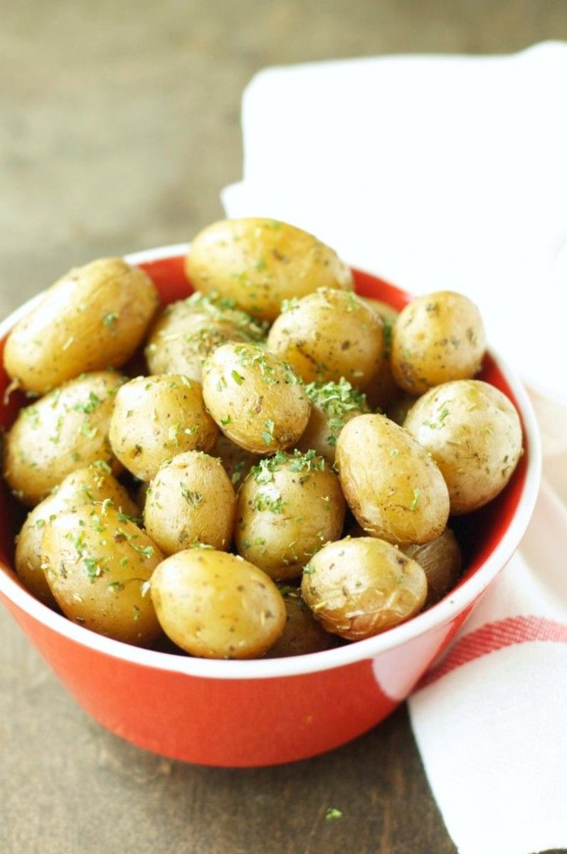 Parsley potatoes