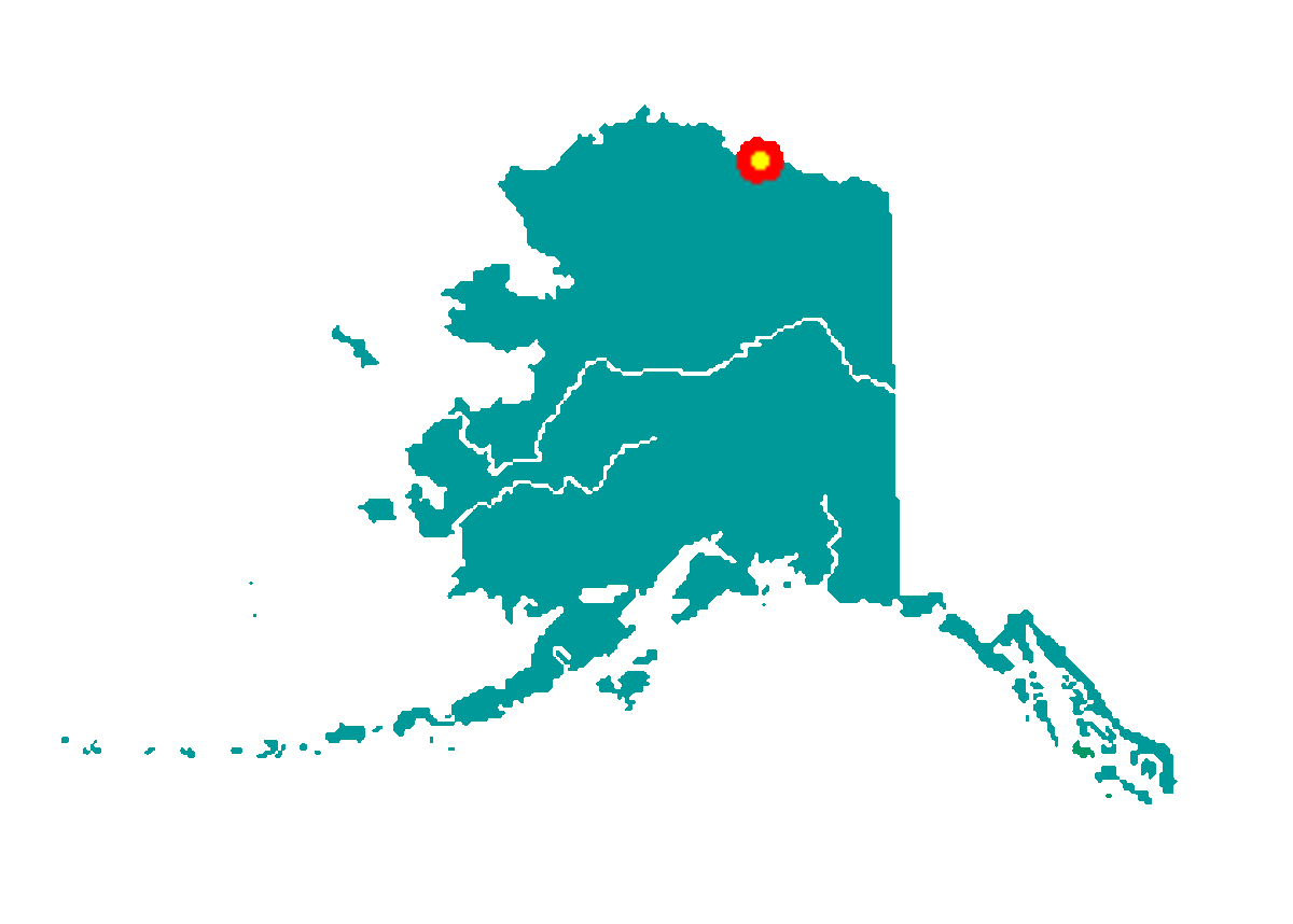 Location of Prudhoe Bay