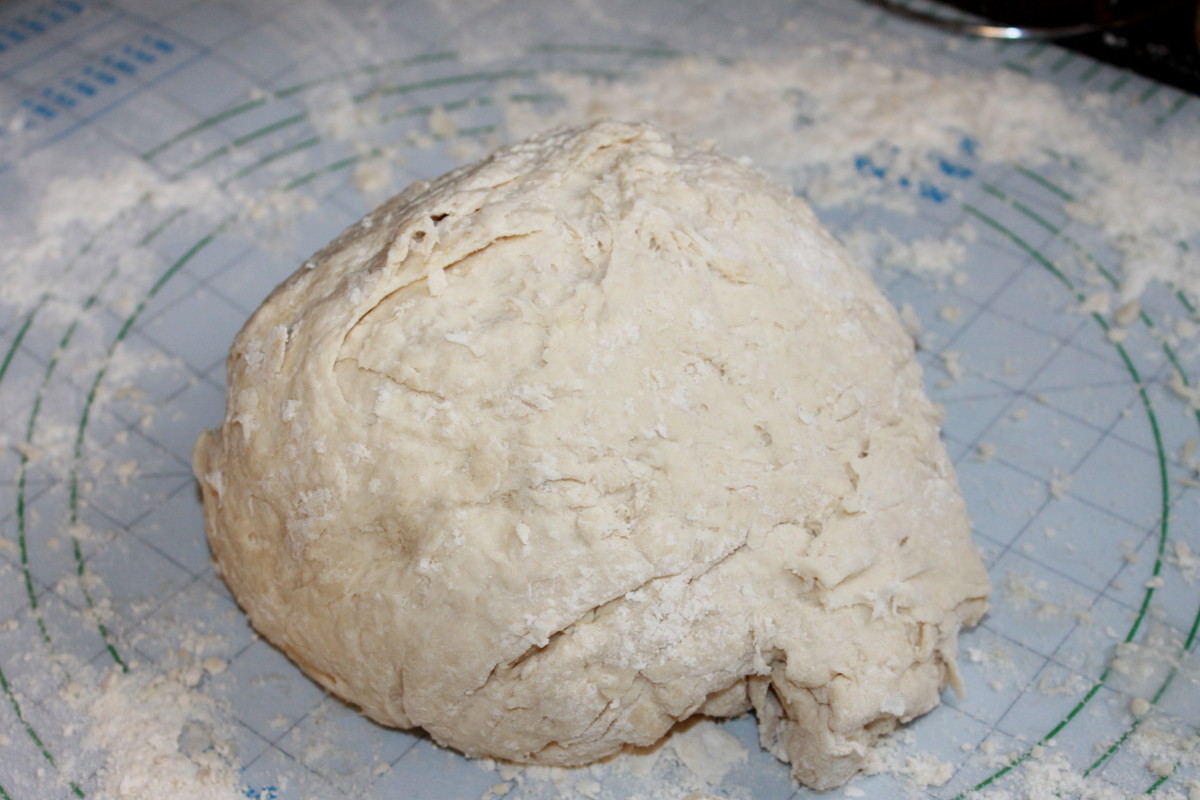 'Scuffy' ball of dough