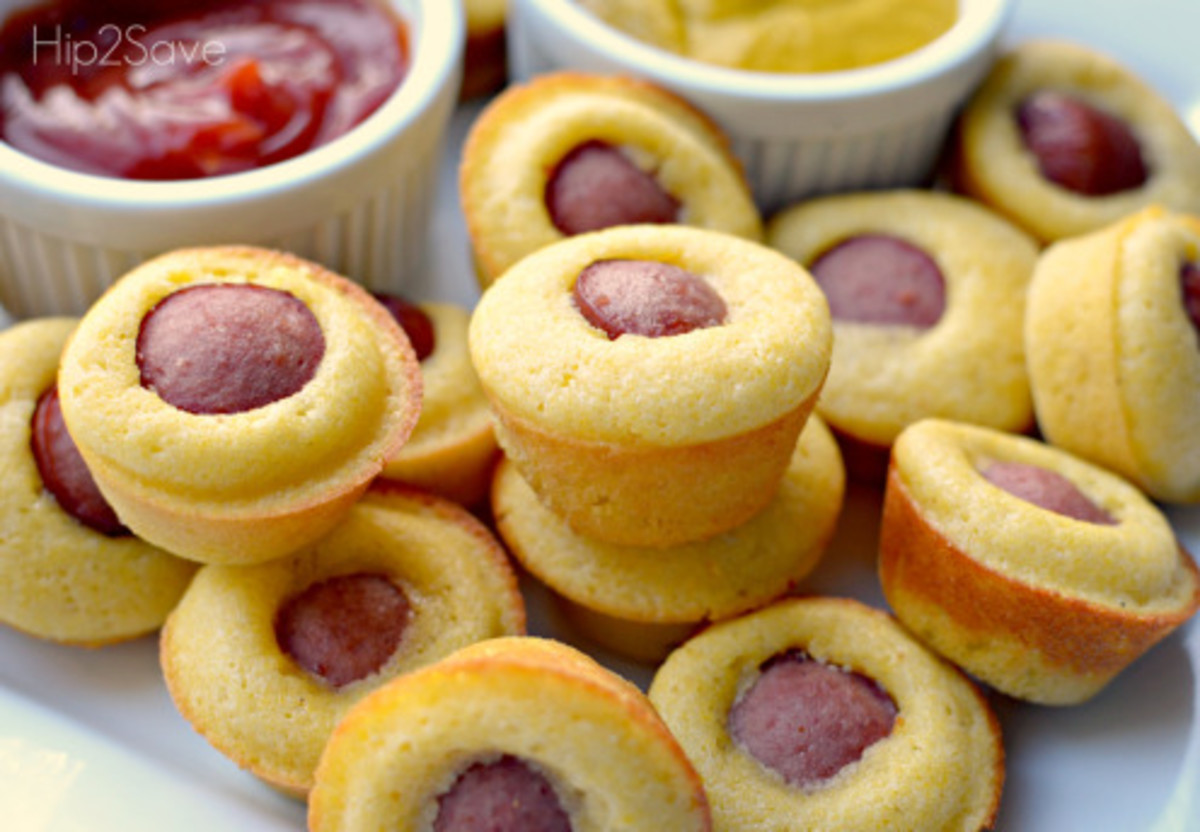 Mini corn dog muffins