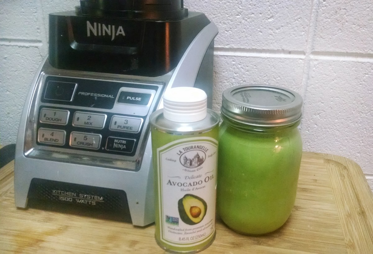 Use avocado oil in any vegetable smoothie.