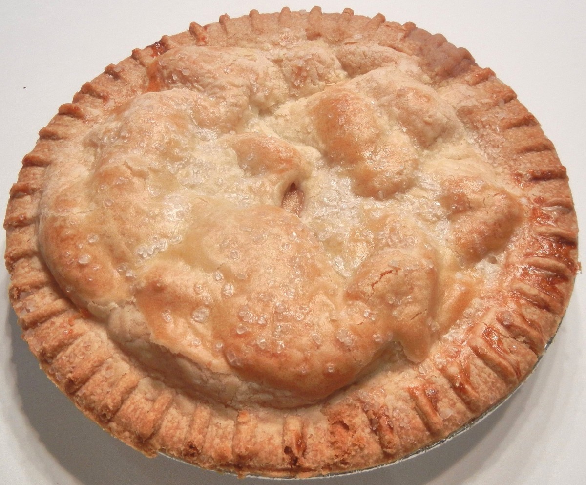 freshly baked apple pie