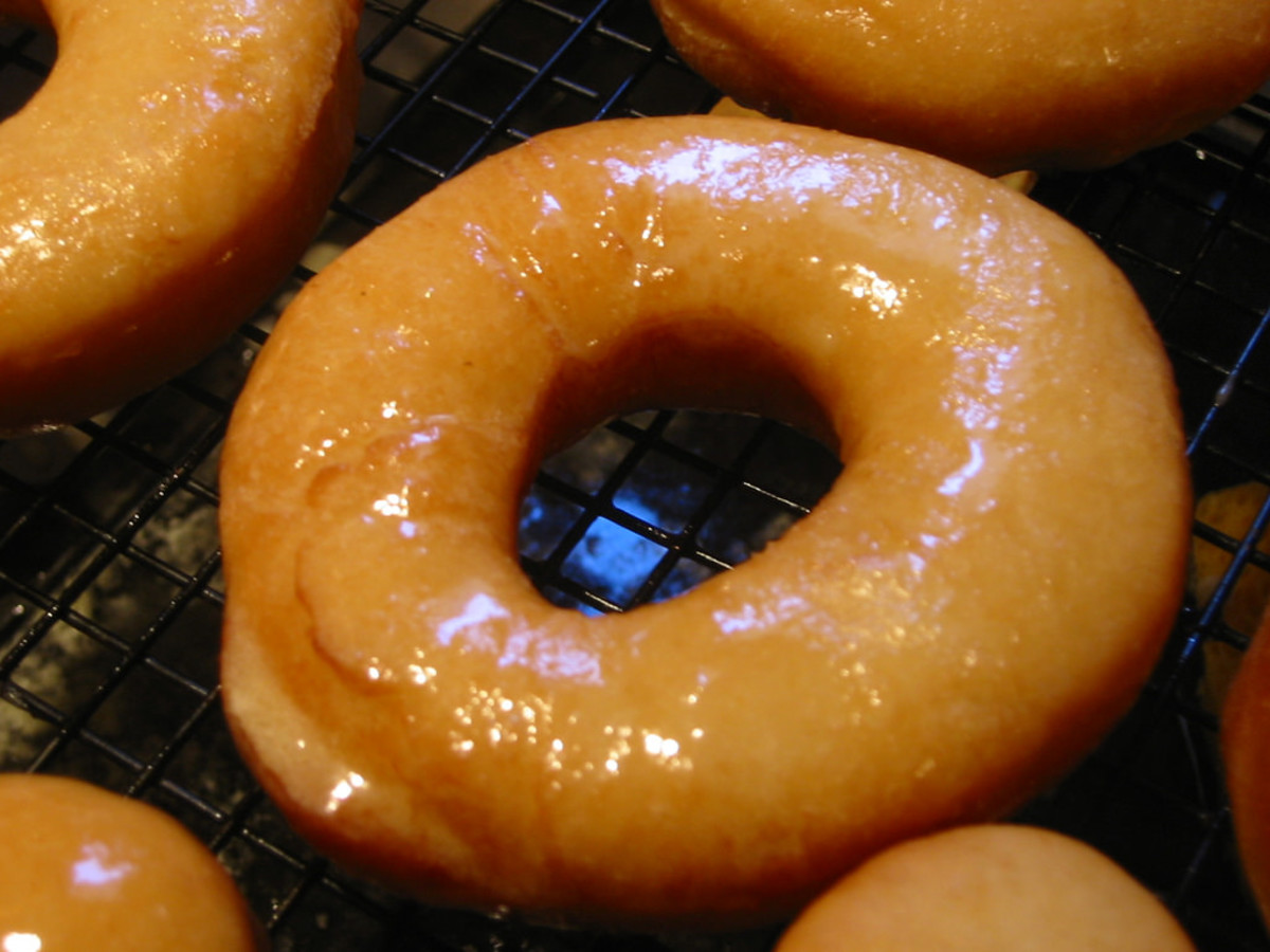 homemade doughnuts