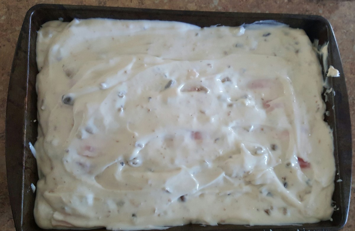 Ready for the oven.