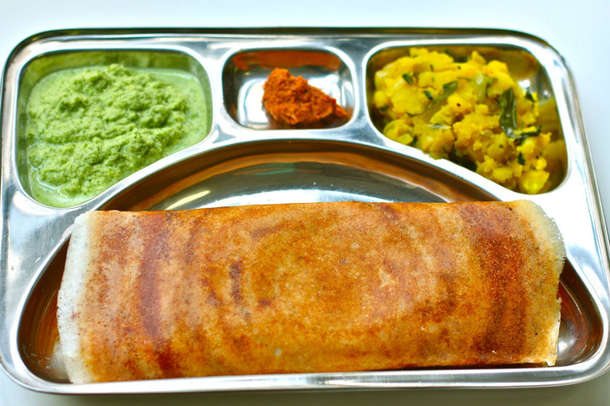 How to Make Masala Dosa or Potato Stuffed Crepe Delishably.