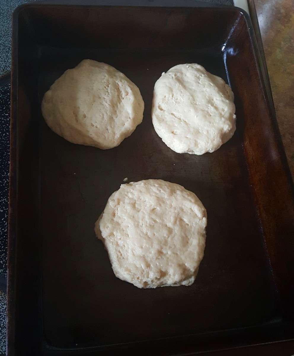 Put shortcakes on a baking sheet and place in the oven according to package directions. 