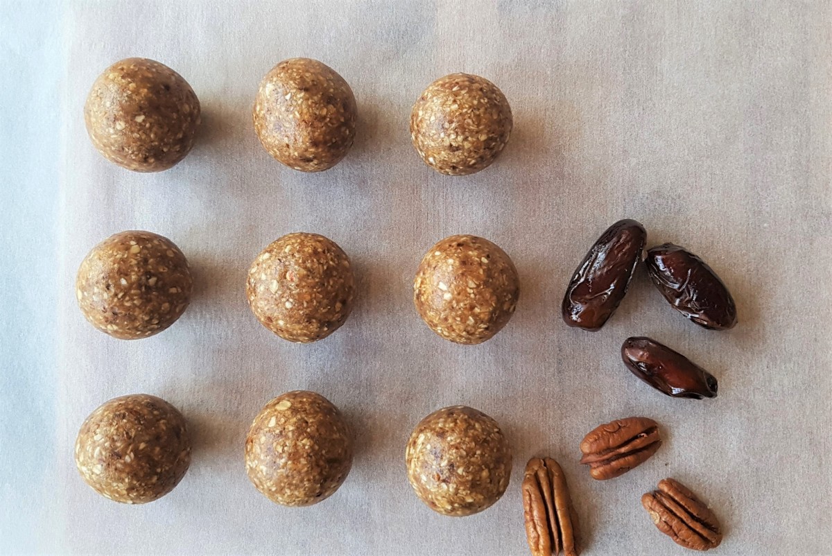 15Minute Recipe NoBake Energy Balls With Dates Delishably