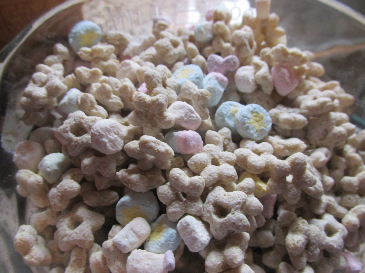 Lucky Charms and Rice Krispies