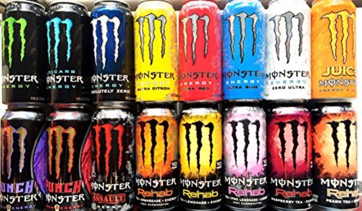 List Of All Monster Energy Drink Flavors