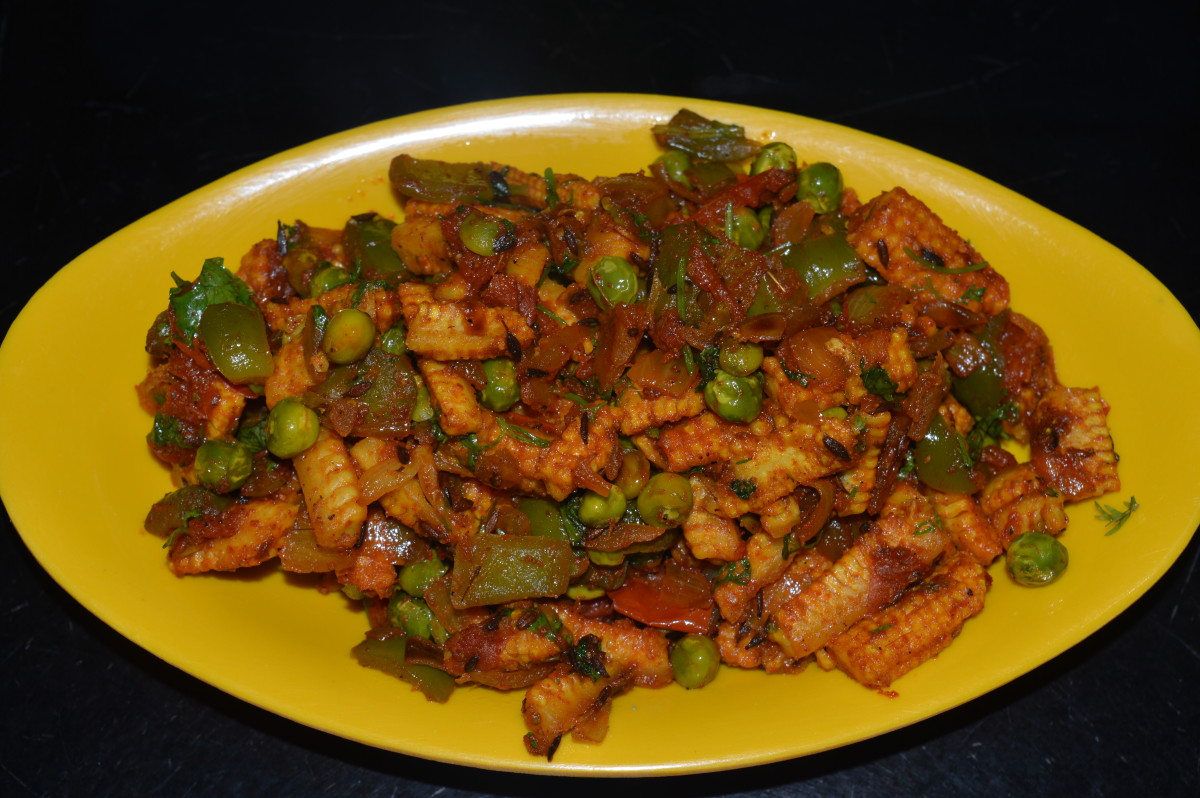 How to Make an Easy Baby Corn Dry Masala Curry Delishably