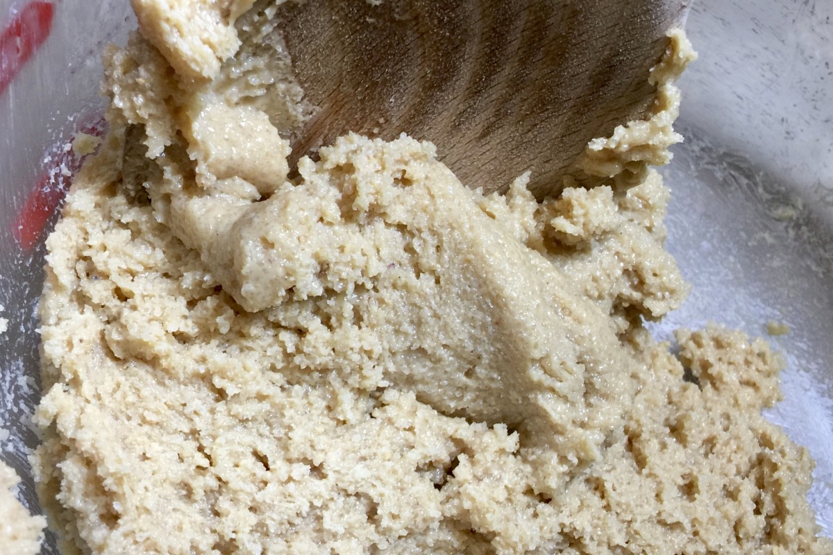 Almond Butter "creamed" with sugar