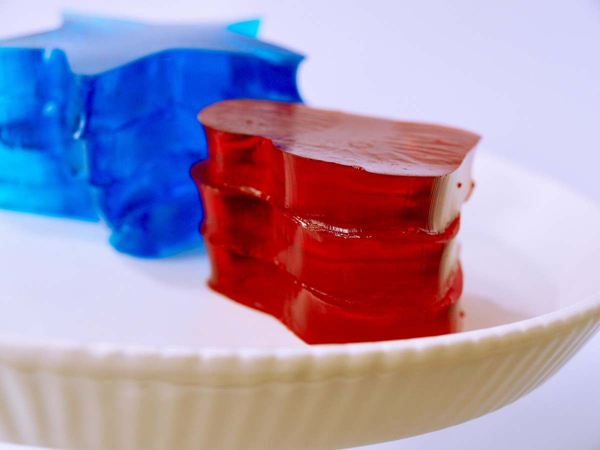 Jell-O jigglers are a wonderful addition to any party table!