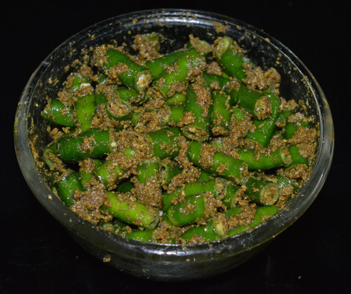 Instant Green Chili Pickle Traditional Indian Recipe Delishably