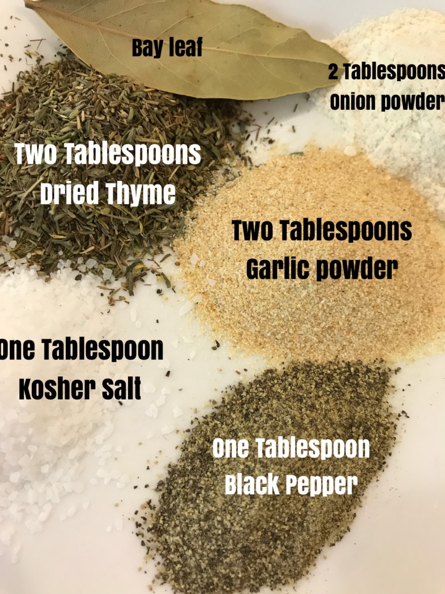 The seasonings are simple and meant to just enhance the beefiness of the soup. if you wish you could also add a teaspoon of Worcestershire sauce or a teaspoon of soy sauce, but no more than that.