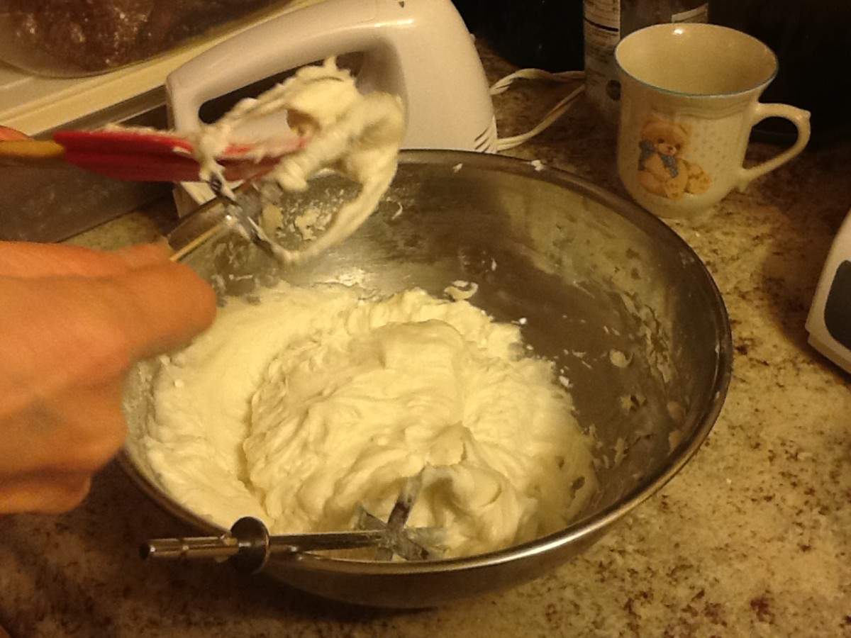 Homemade frosting
