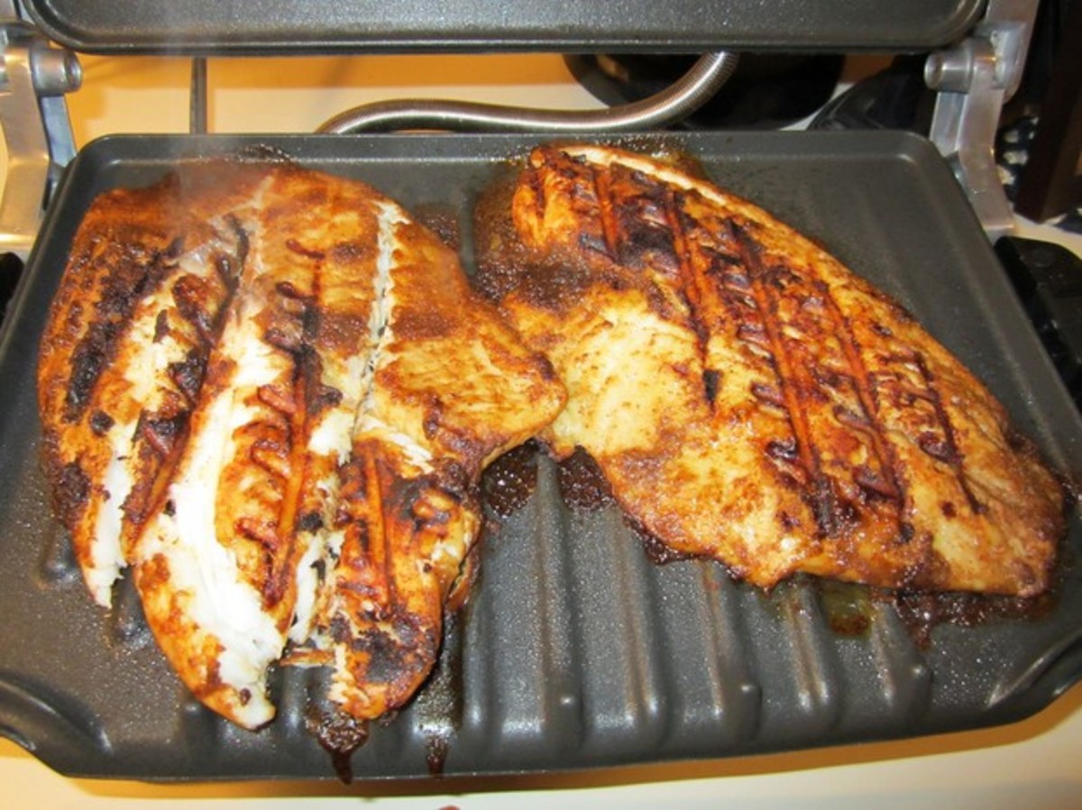 Grilled tilapia.