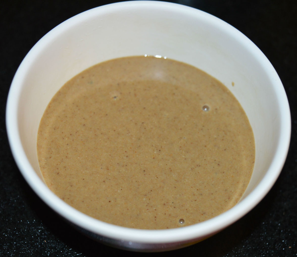 Tahini(sesame seed paste). Use it as and when required. Store it in a refrigerator in an air-tight jar. You can use it for many months.