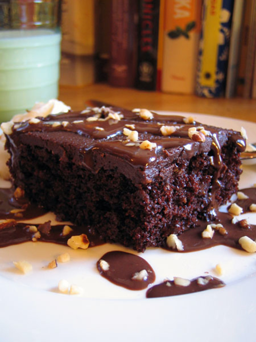 Chocolate wacky cake