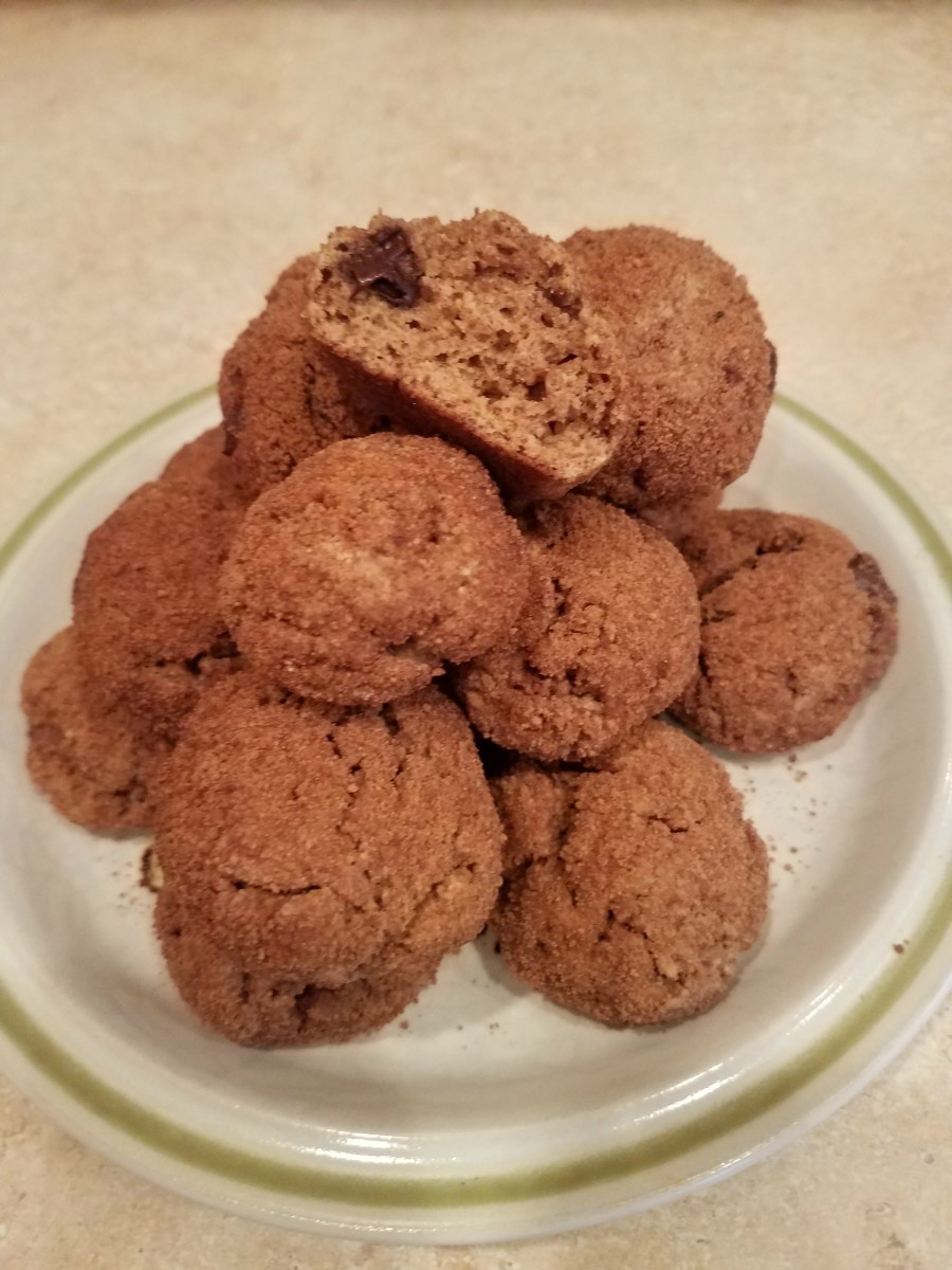 Clean Chocolate Chip Snickerdoodles