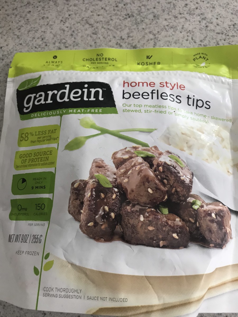 This is the actual package of beefless tips I used.