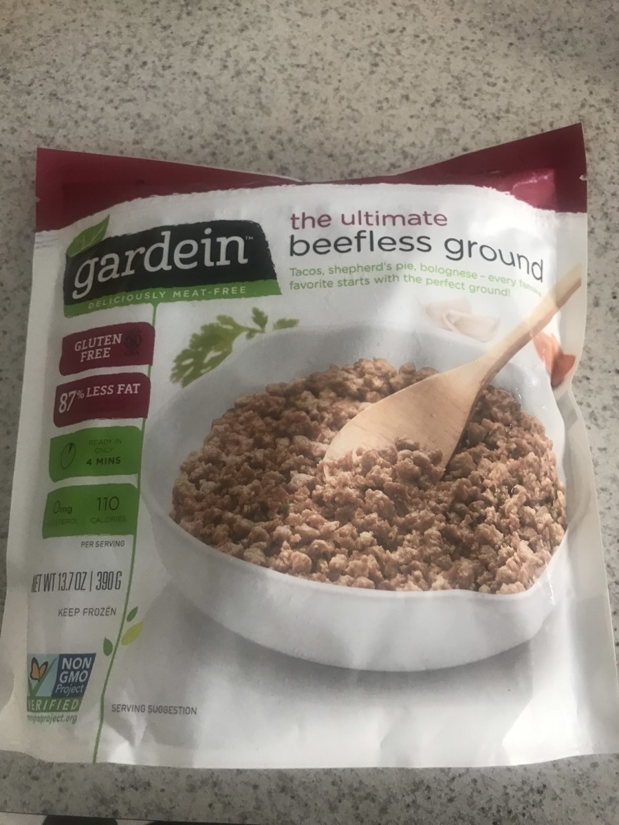 Gardein beefless ground is the secret ingredient. It looks and tastes like beef, but it's a great substitute.