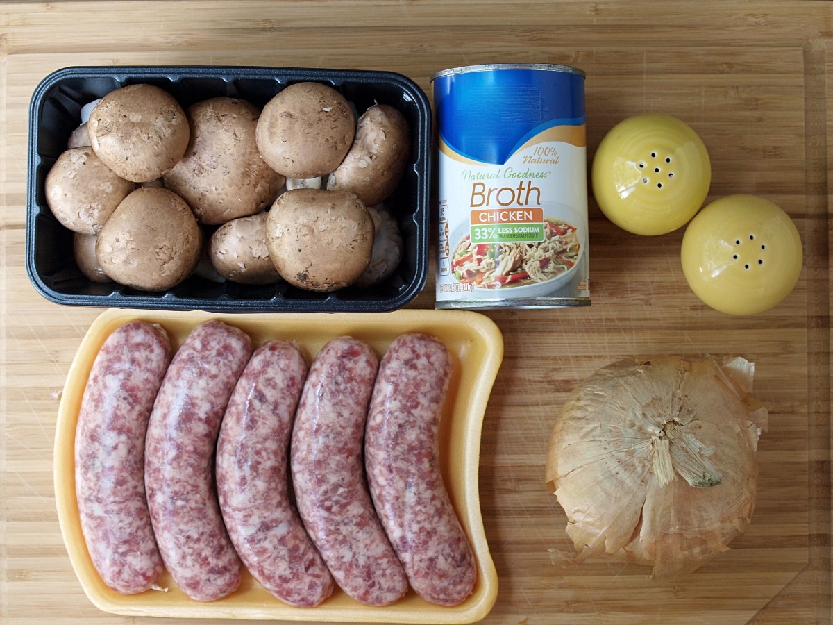 Instant Pot Recipe German Bratwurst Meatballs With Mushroom Sauce