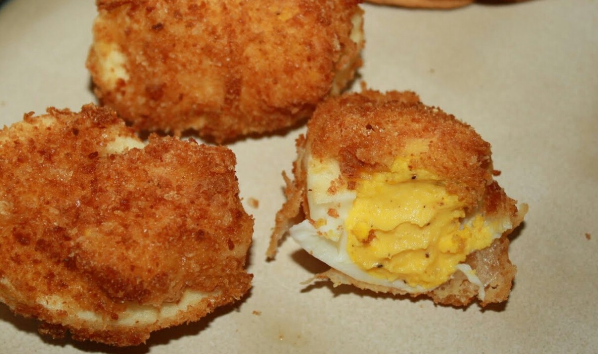 Southern Fried Deviled Eggs Recipe Delishably