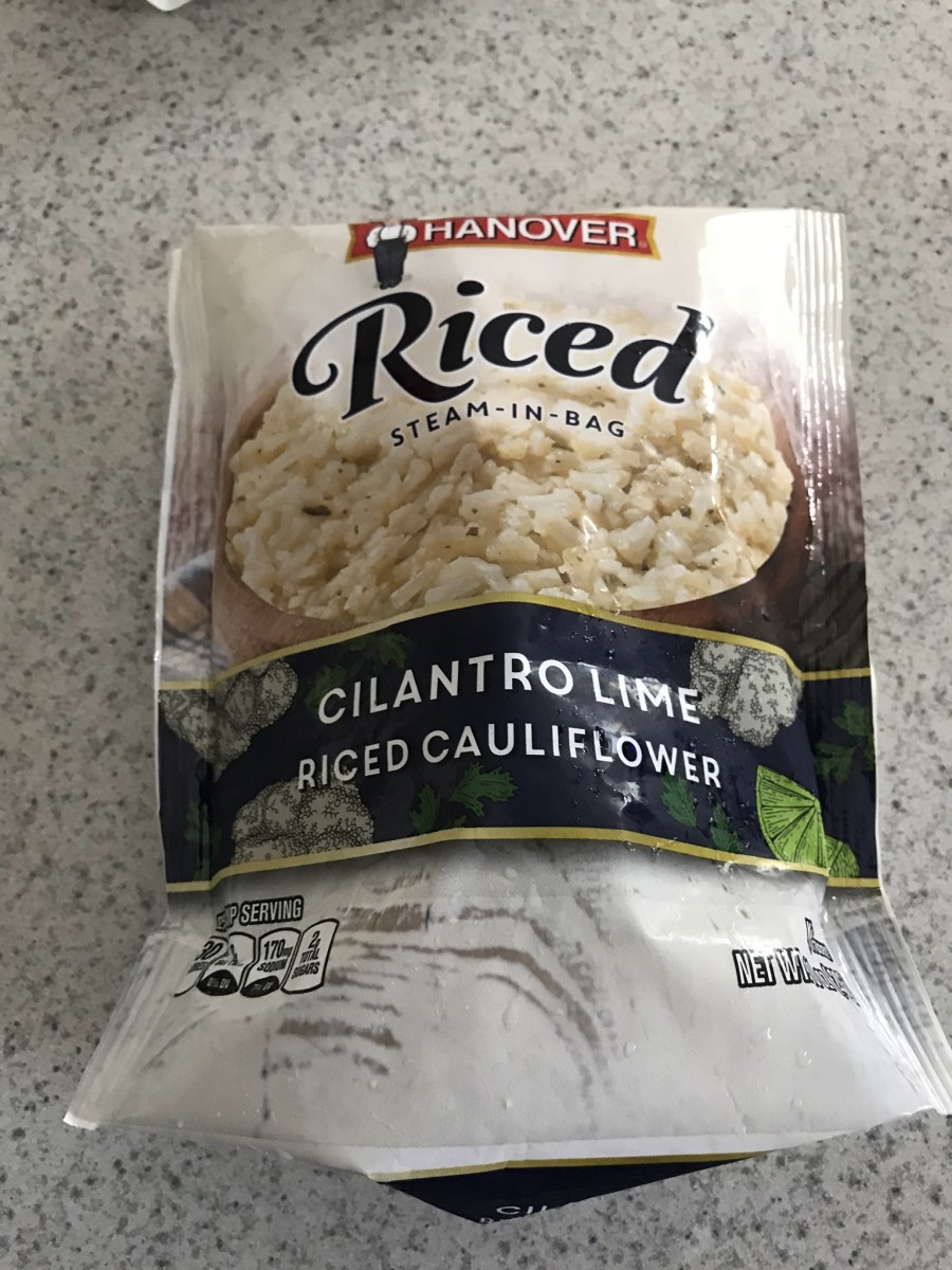 Cilantro lime riced cauliflower.