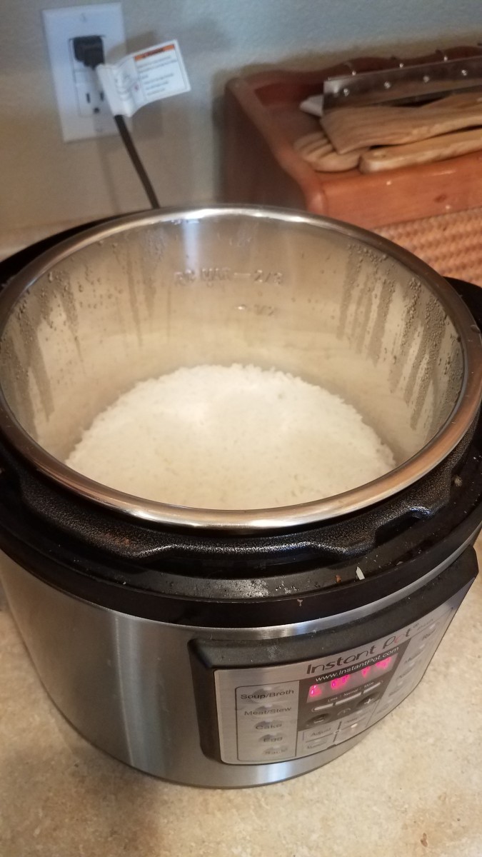 I always get started with my rice if I intend to serve it with my meal. It takes about 30 minutes in my Instant Pot or rice cooker.