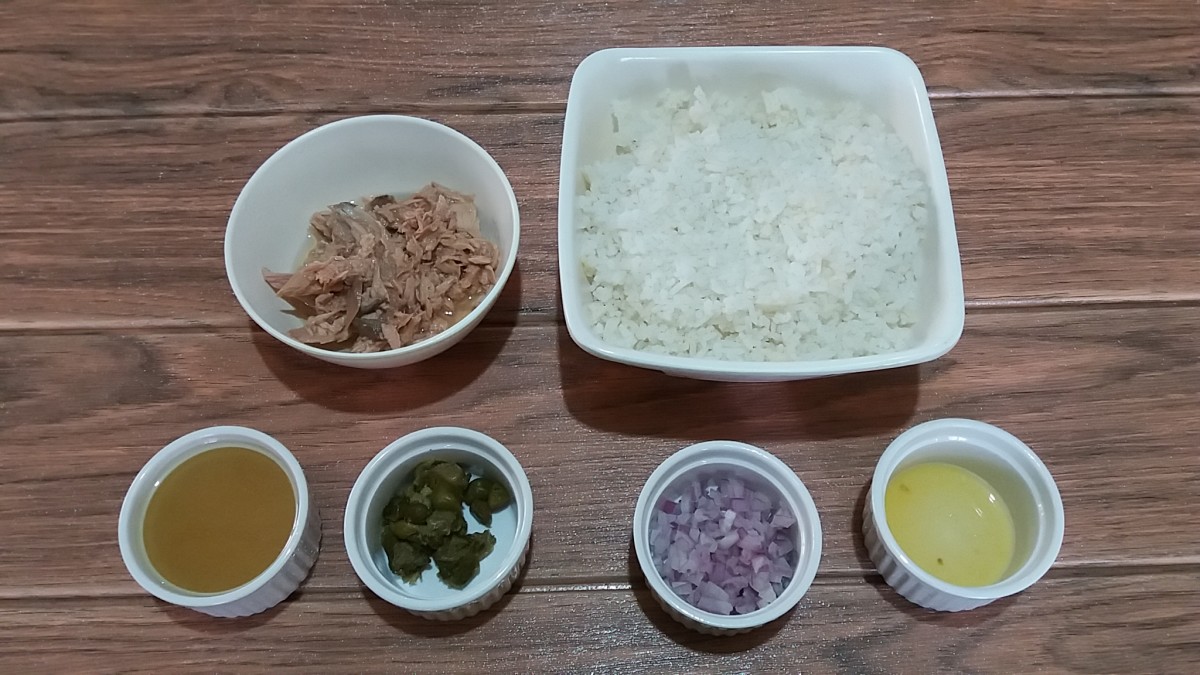 How to Make Tuna Lemon Caper Fried Rice Delishably