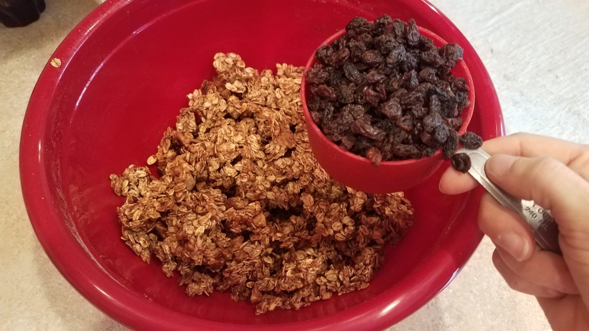 Homemade Apple Cinnamon Granola Delishably