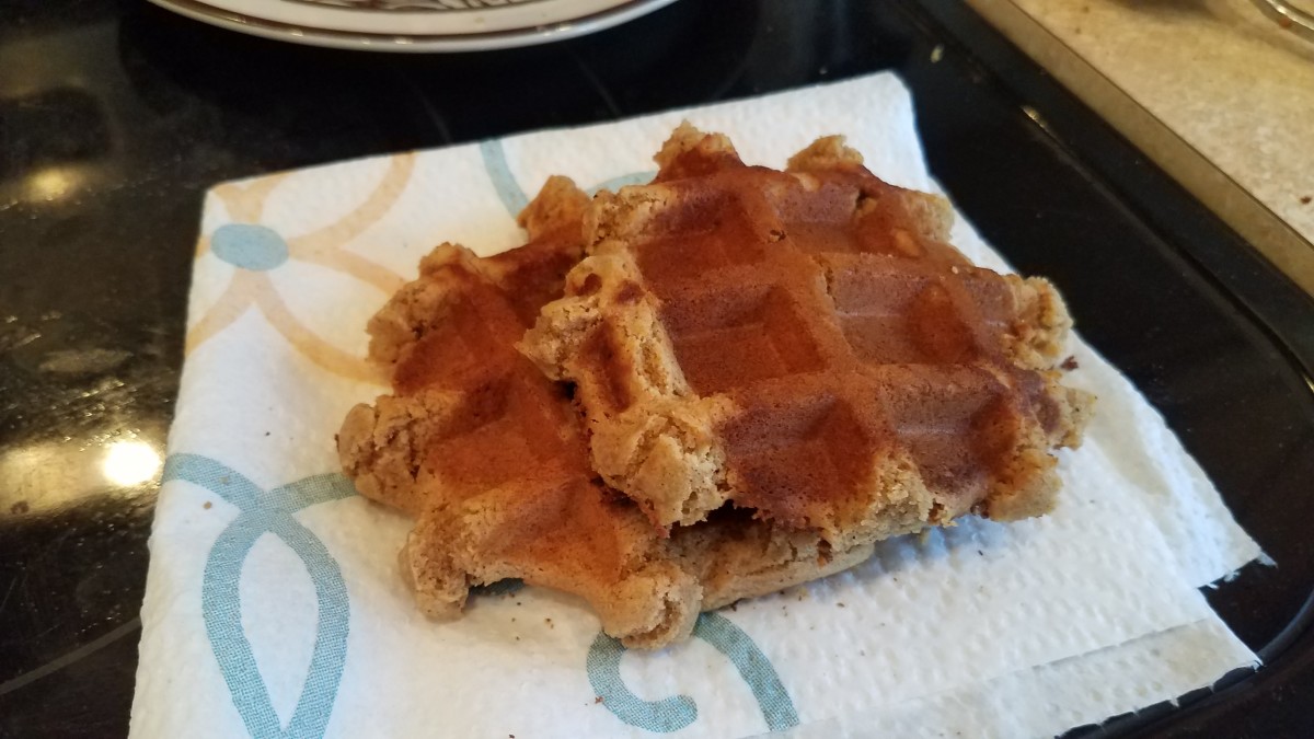 Waffle Iron Spice Cookies