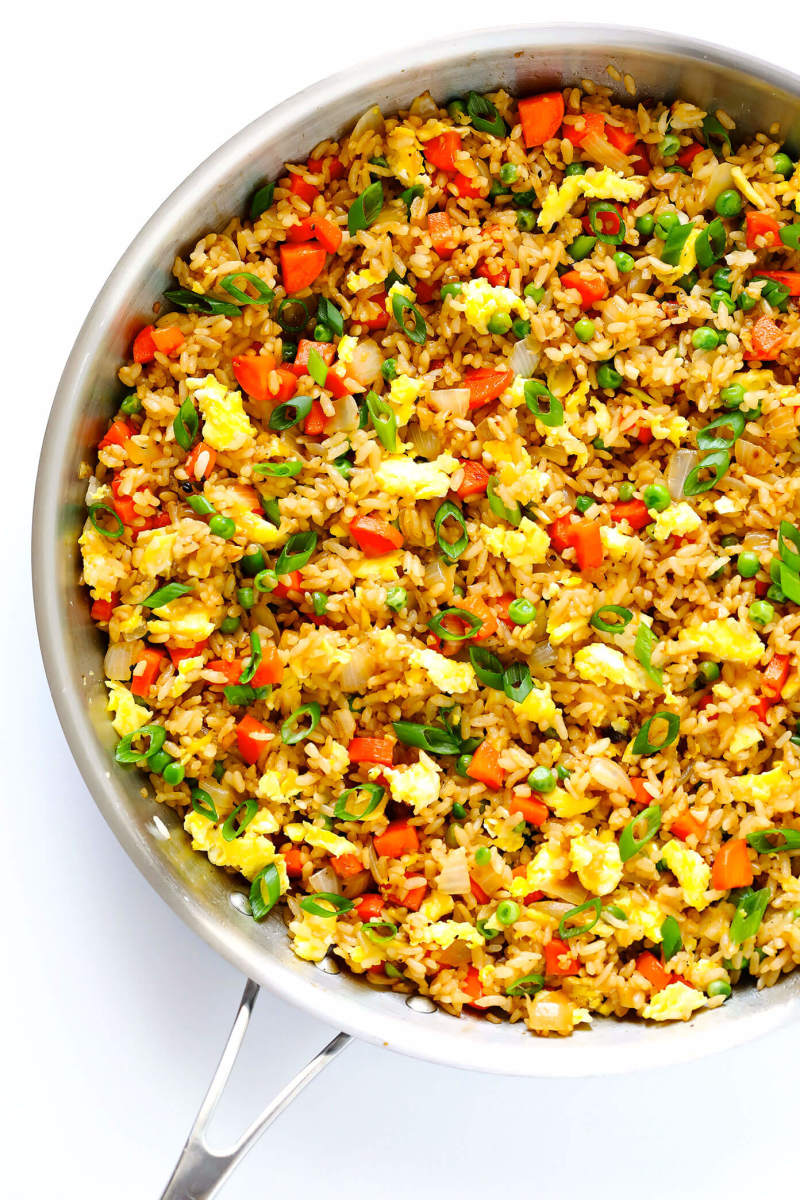 Chinese-style fried rice 