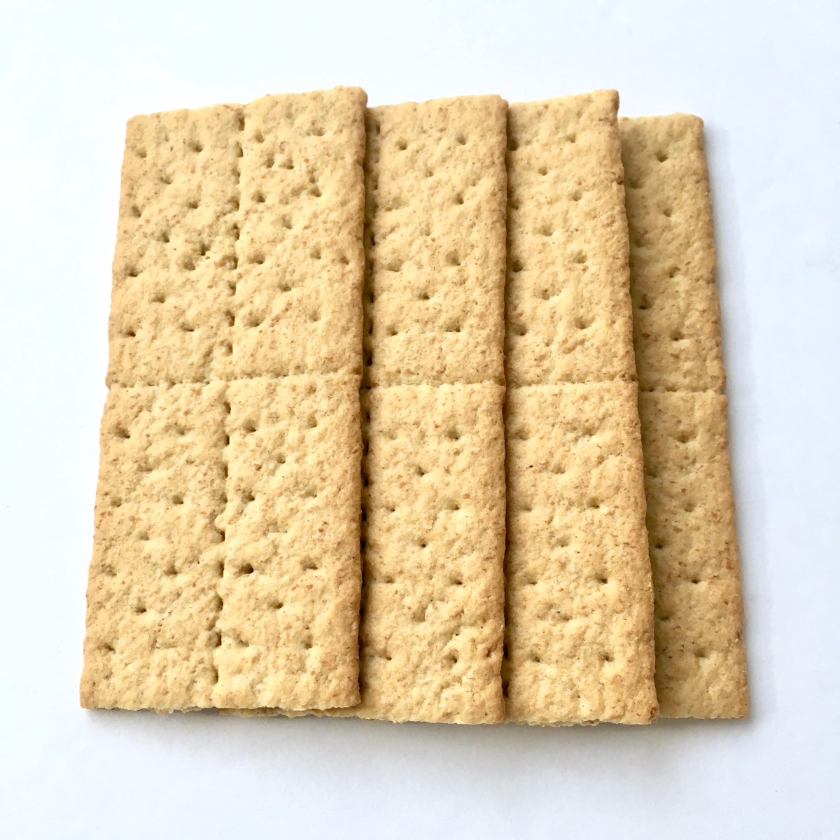 Four sheets of graham crackers