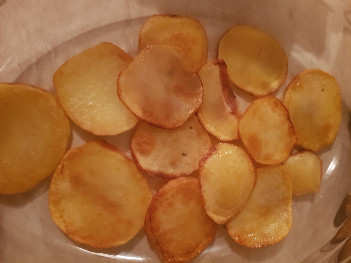 Layer of potatoes